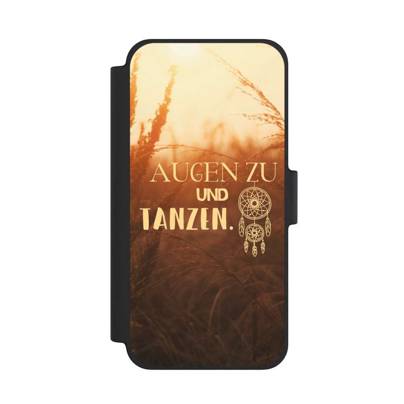 iPhone 12 mini NIVOflip Augen Zu und Tanzen