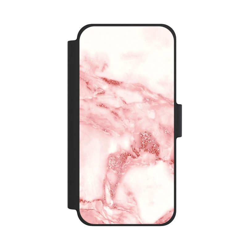 iPhone 12 mini NIVOflip Marbre Rose et Blanc