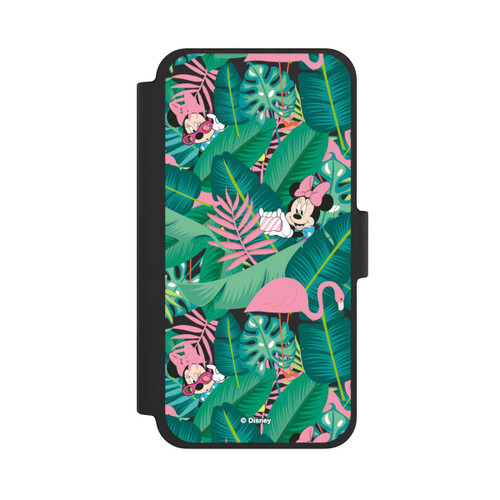 Apple iPhone 12 mini NIVOflip Minnie Summer Palmblätter ohne Hintergrund
