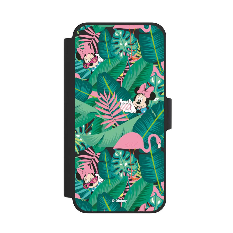 iPhone 12 mini NIVOflip Minnie Summer Palmblätter ohne Hintergrund
