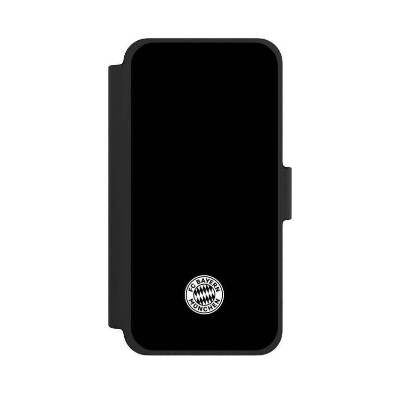 iPhone 12 mini NIVOflip Classic FCB Logo - white on black