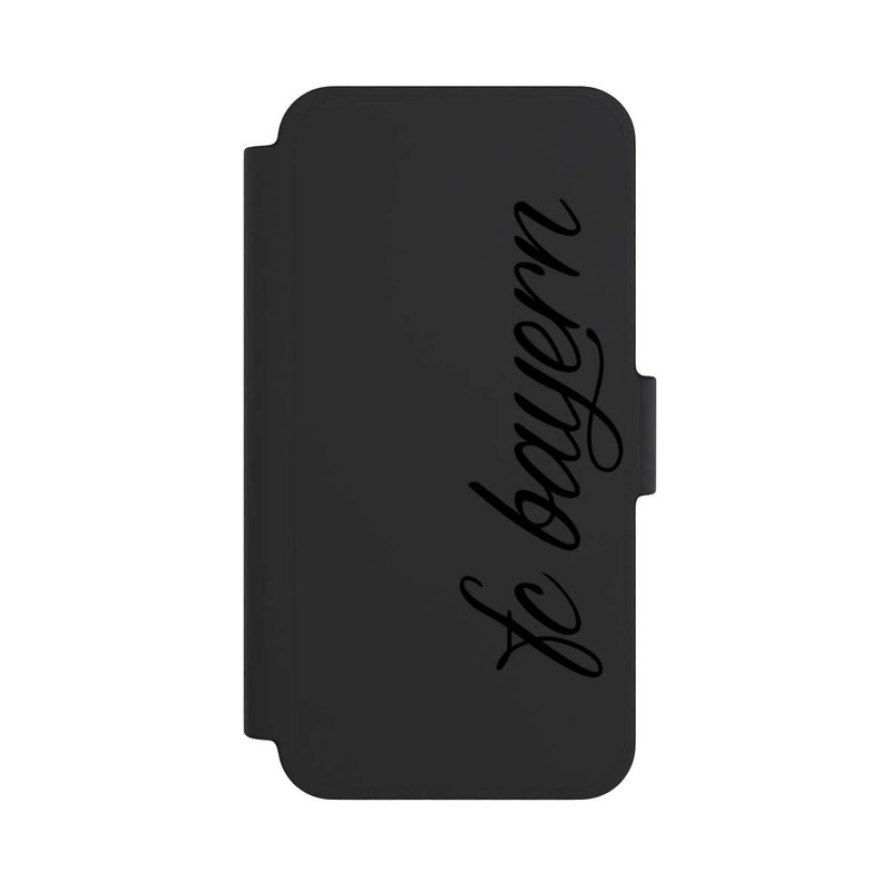 iPhone 12 mini NIVOflip Schwarzes FCB Girlmotiv - ohne Hintergrund