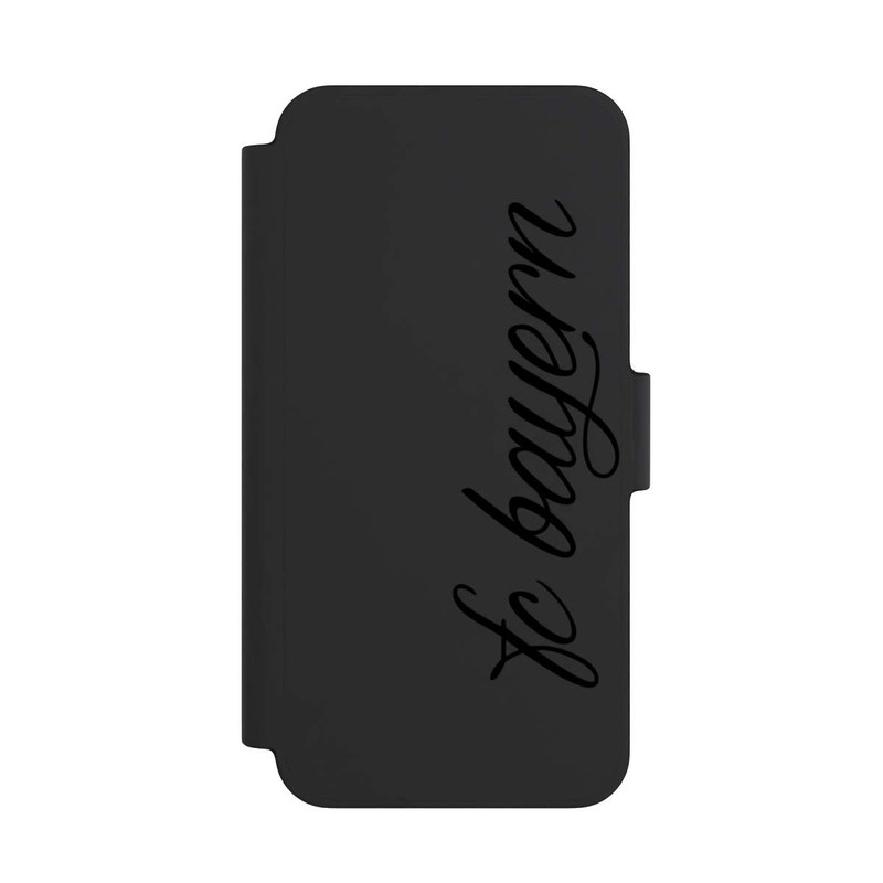 iPhone 12 mini NIVOflip Schwarzes FCB Girlmotiv - ohne Hintergrund