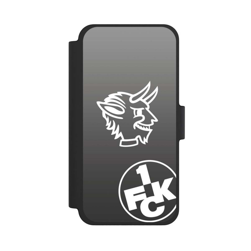 iPhone 12 mini NIVOflip Teufelskopf FCK auf Schwarz