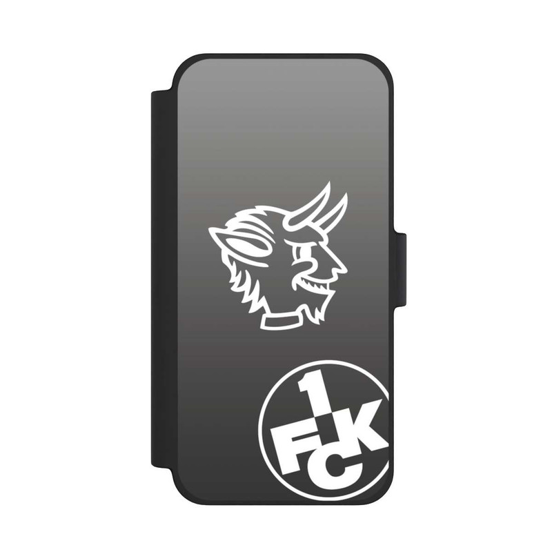 iPhone 12 mini NIVOflip Teufelskopf FCK auf Schwarz