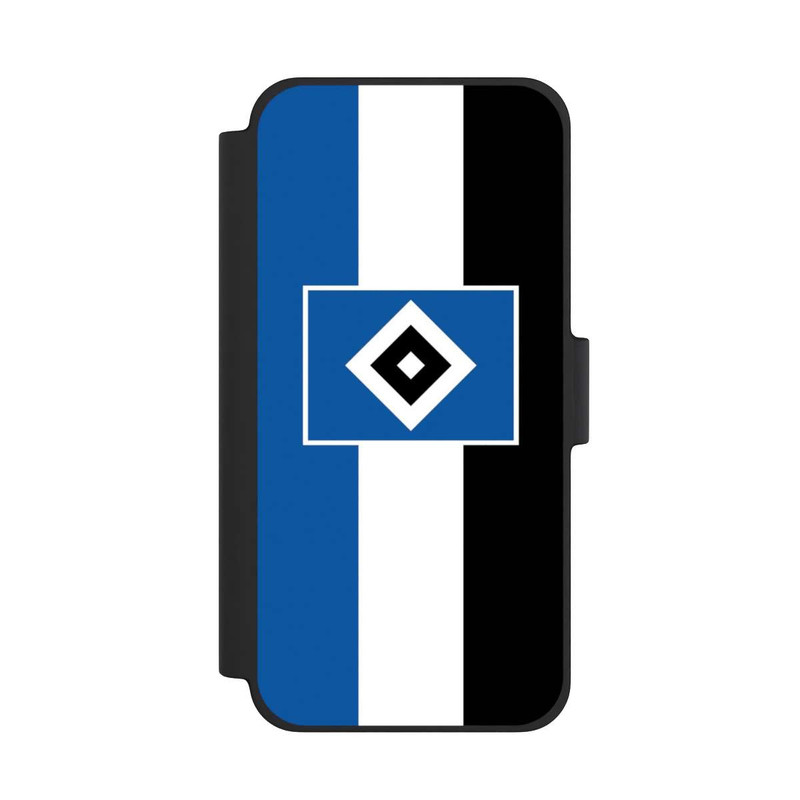 iPhone 12 mini NIVOflip HSV Streifen - Blau-Weiß-Schwarz