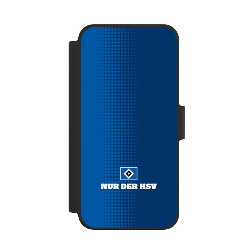 iPhone 12 mini NIVOflip Nur der HSV - Rautenraster Blau