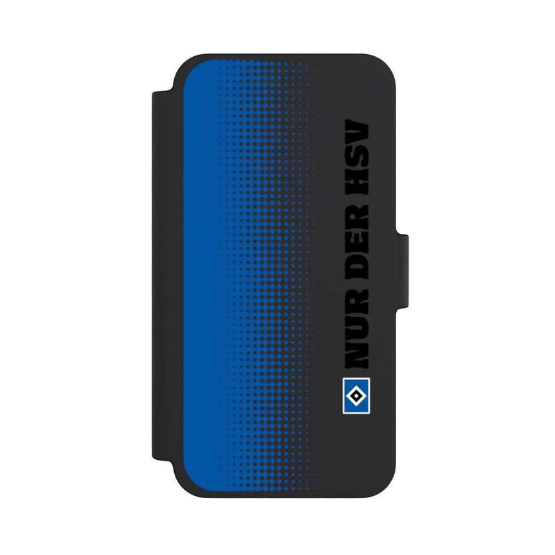 iPhone 12 mini NIVOflip Nur der HSV - Rautenraster Blau - ohne Hintergrund