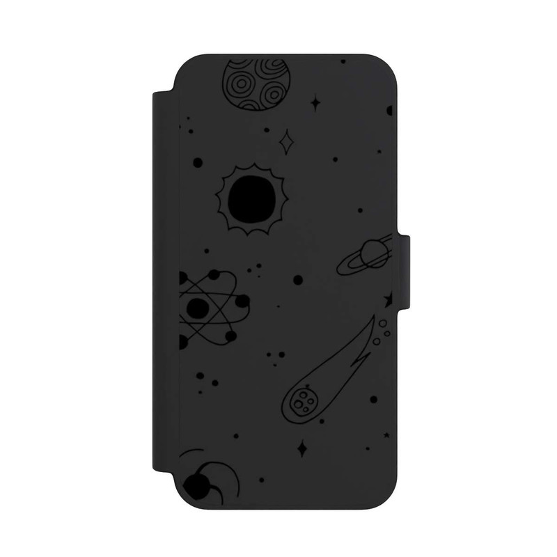 iPhone 12 mini NIVOflip Galaxie noire sans fond