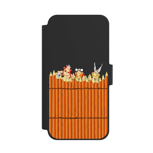 Apple iPhone 12 mini NIVOflip Gaulois Derrière Palissade Transparent