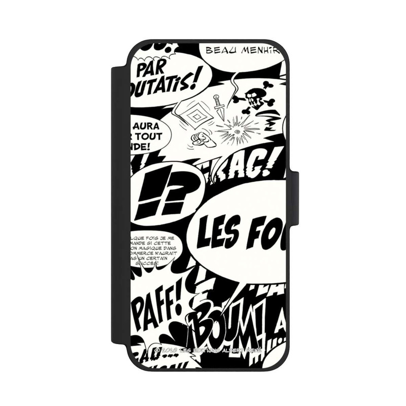 iPhone 12 mini NIVOflip Bulles BD Astérix Noir