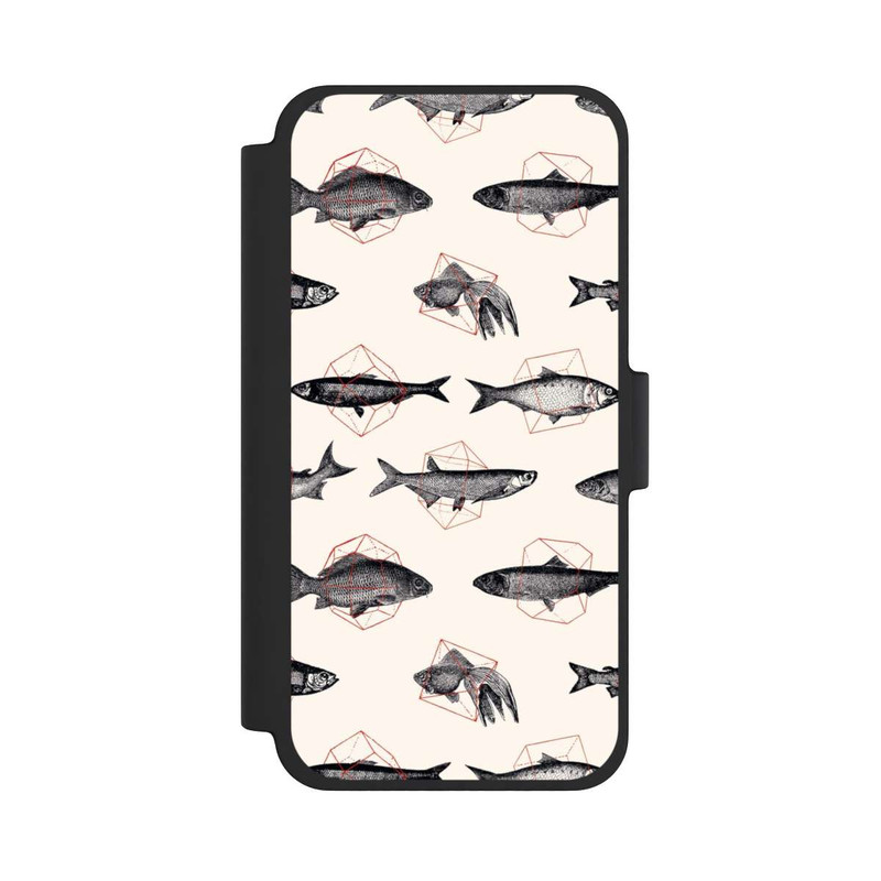 iPhone 12 mini NIVOflip Fishes in Geometrics