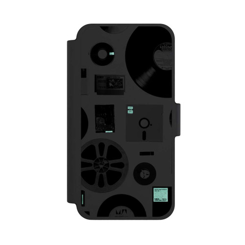 Apple iPhone 12 mini NIVOflip Data Tea transparent