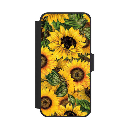 Apple iPhone 12 mini NIVOflip Sonnenblumenmuster