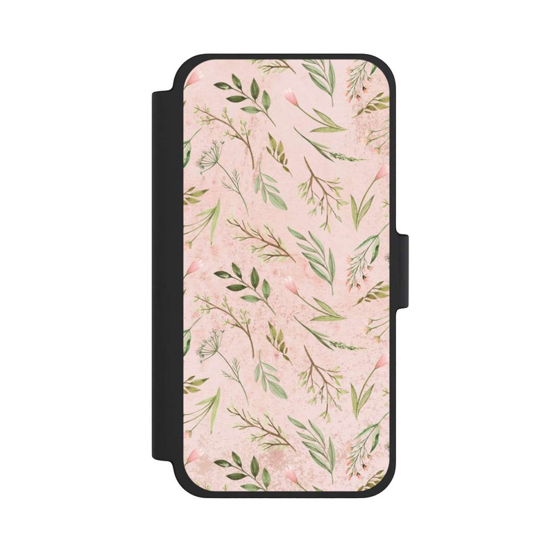 iPhone 12 mini NIVOflip Floral Marble Pink