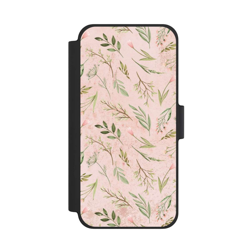 iPhone 12 mini NIVOflip Floral Marble Pink