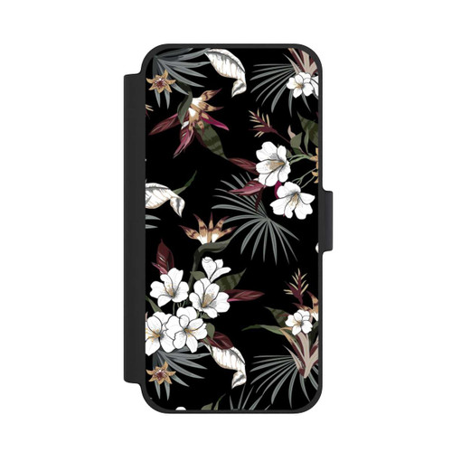 Apple iPhone 12 mini NIVOflip Flowers Black