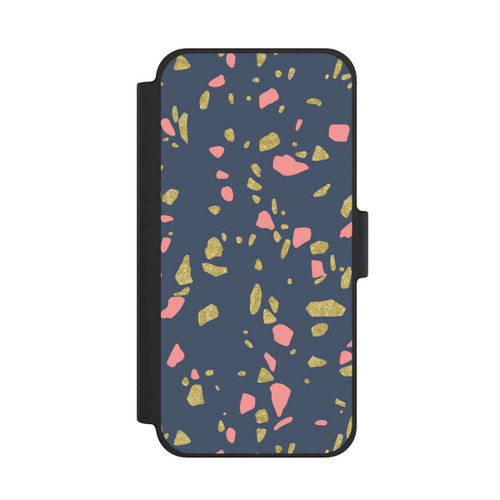 Apple iPhone 12 mini NIVOflip Terazzo Gold-Optik