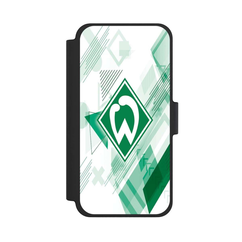 iPhone 12 mini NIVOflip Weiße Grafikelemente - Werder Bremen
