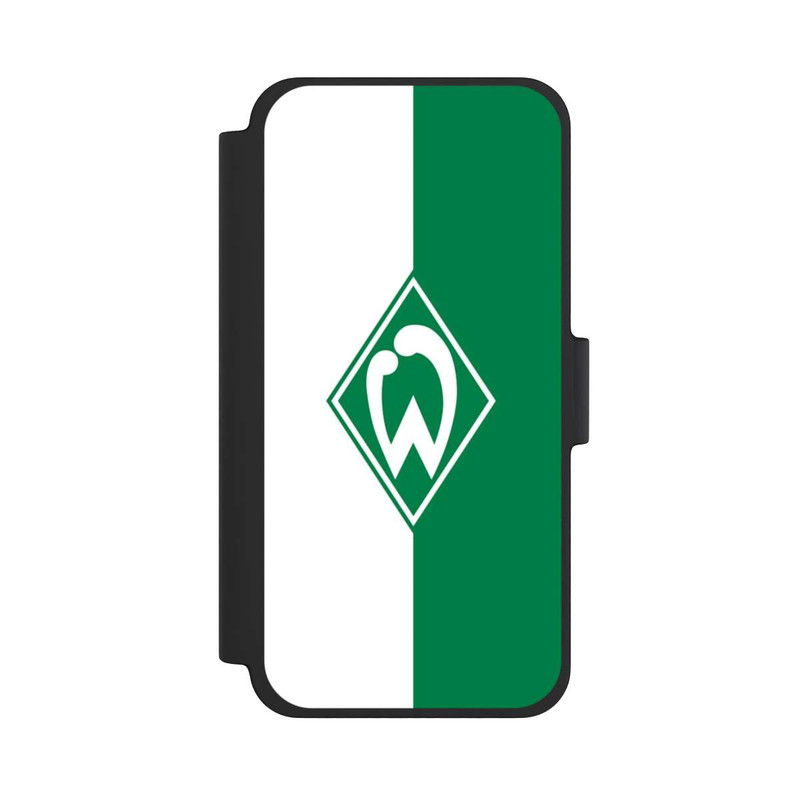 iPhone 12 mini NIVOflip Weiß-Grün - Werder Bremen