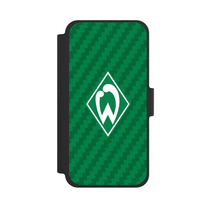 iPhone 12 mini NIVOflip Carbonlook - Werder Bremen