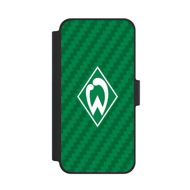 iPhone 12 mini NIVOflip Carbonlook - Werder Bremen