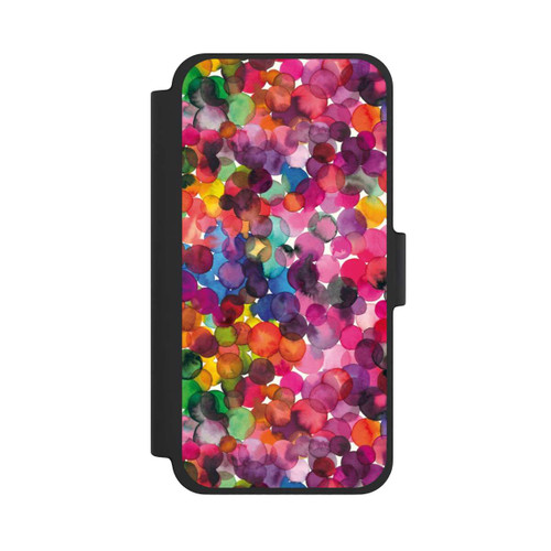 Apple iPhone 12 mini NIVOflip Überlappende Aquarellpunkte