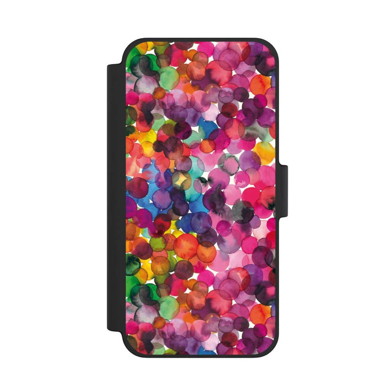 iPhone 12 mini NIVOflip Points aquarelle superposés