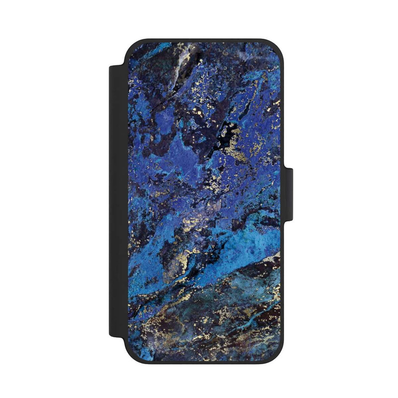 iPhone 12 mini NIVOflip Lapislazuli blau und gold