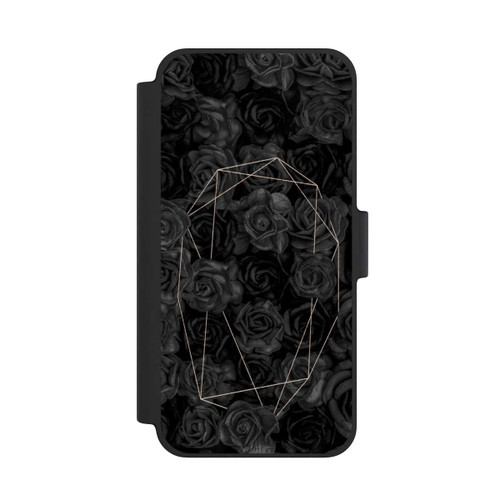 Apple iPhone 12 mini NIVOflip Schwarze Rosen