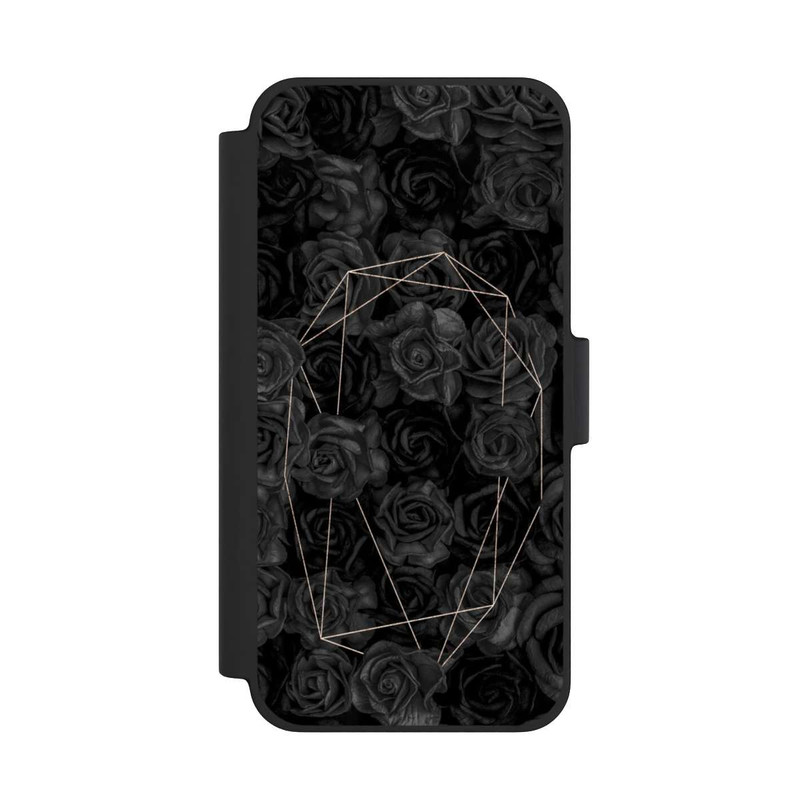iPhone 12 mini NIVOflip Schwarze Rosen