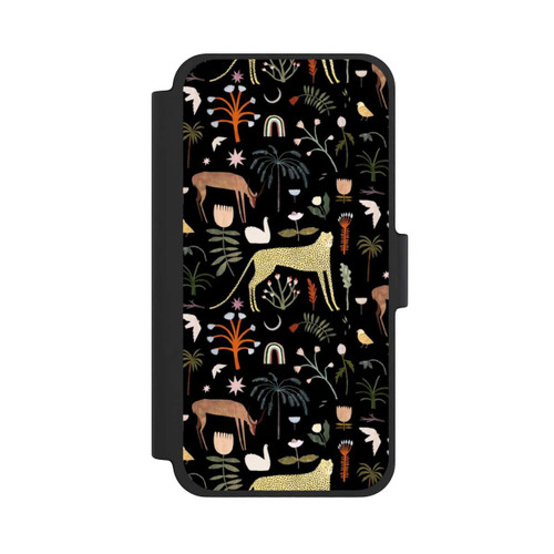 Apple iPhone 12 mini NIVOflip Wilde Gartenbuchstaben von Léa Le Pivert