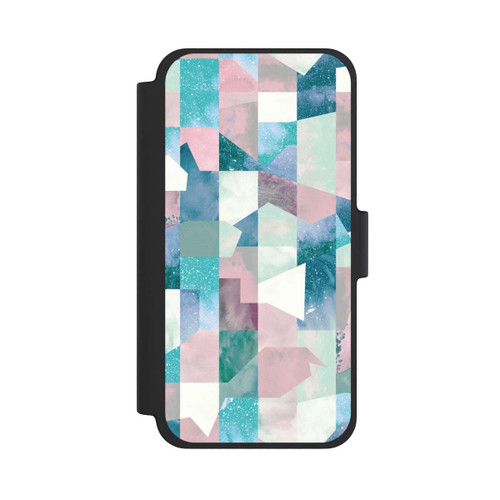 Apple iPhone 12 mini NIVOflip Collage Textur Pastell