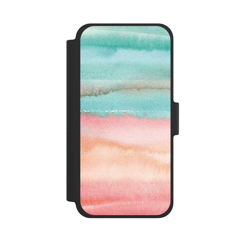 iPhone 12 mini NIVOflip sommerlicher Farbverlauf Aquarell