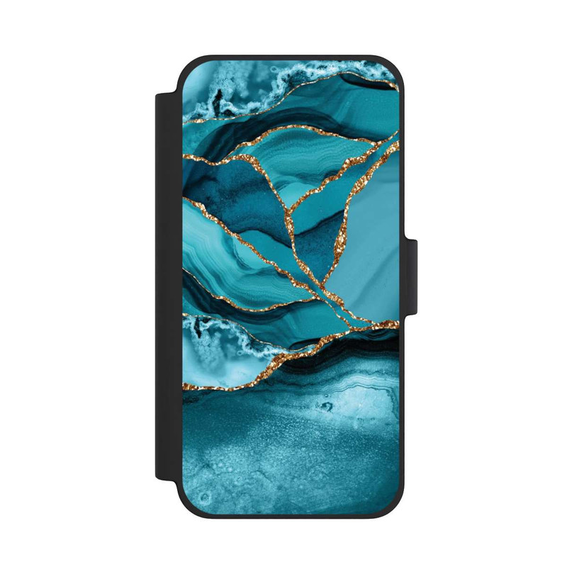 iPhone 12 mini NIVOflip Marbre Bleu Glacier