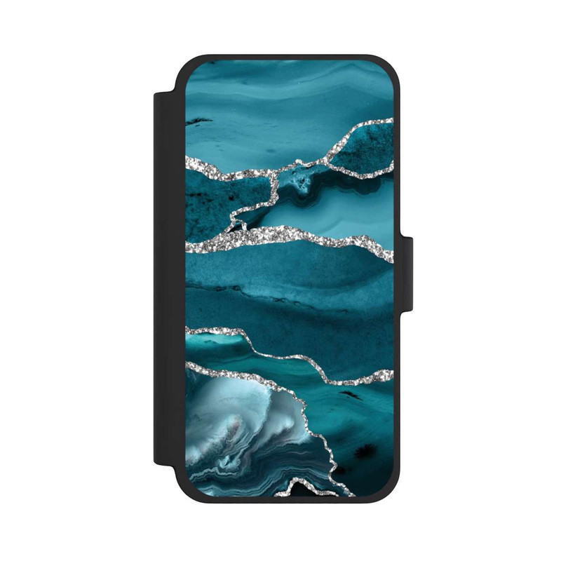 iPhone 12 mini NIVOflip Gletscher Eis Marmor