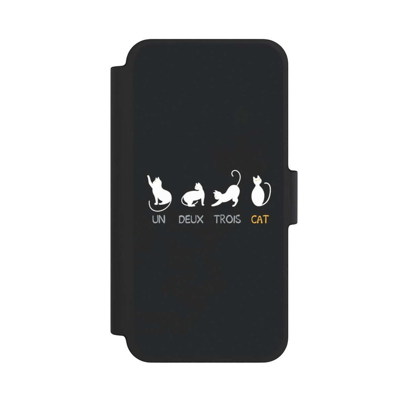 iPhone 12 mini NIVOflip Un Deux Trois Cat