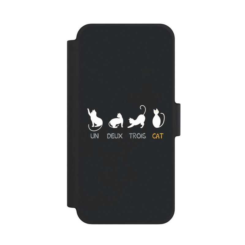 iPhone 12 mini NIVOflip Un Deux Trois Cat