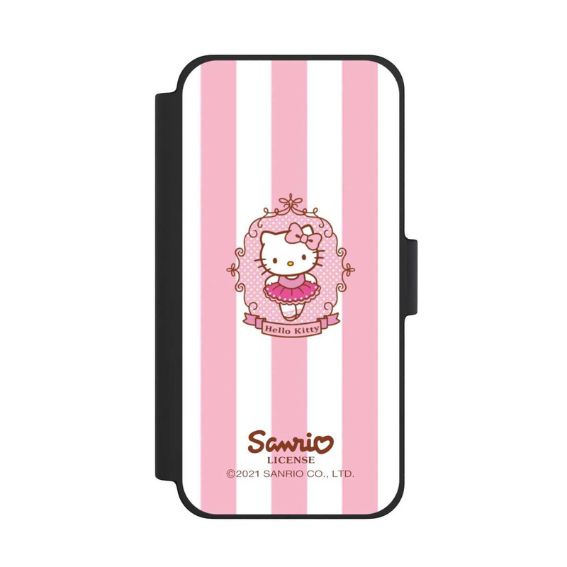 iPhone 12 mini NIVOflip Ballerine Hello Kitty à rayures