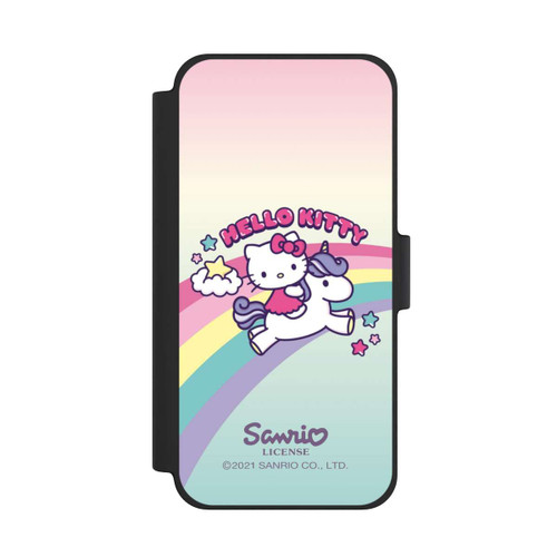 Apple iPhone 12 mini NIVOflip Hello Kitty Regenbogen 