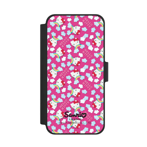 Apple iPhone 12 mini NIVOflip Hello Kitty Regenbogenmuster