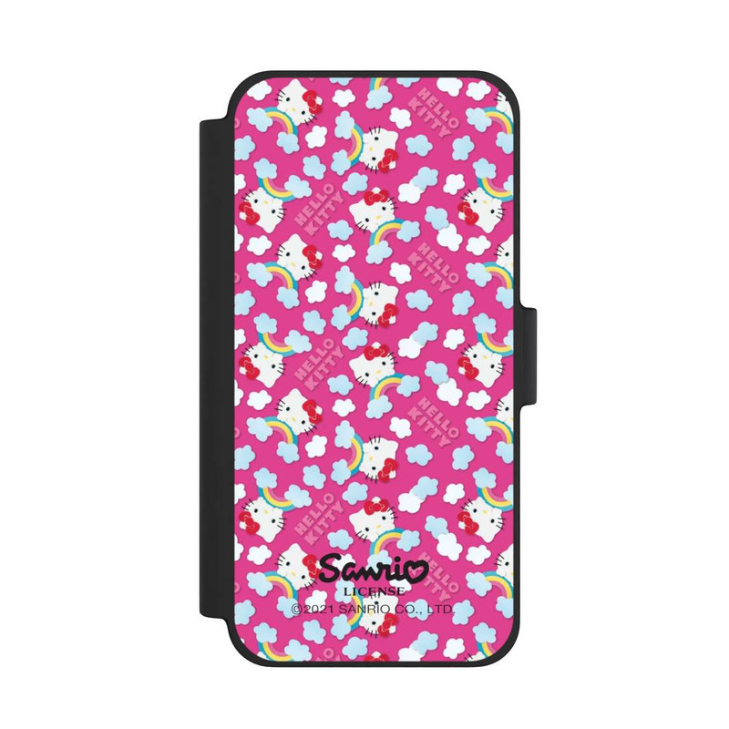 iPhone 12 mini NIVOflip Hello Kitty Regenbogenmuster