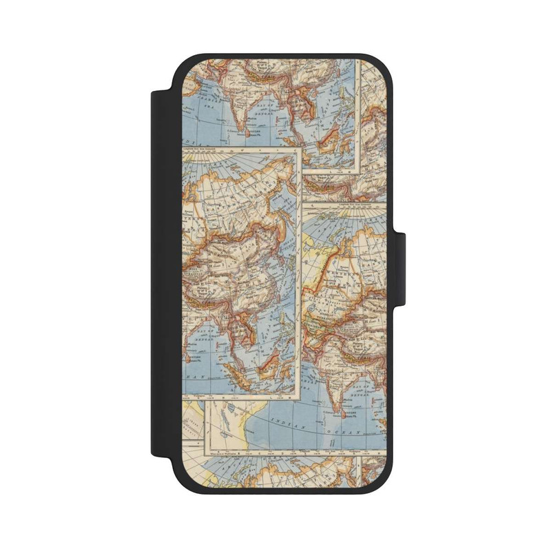 iPhone 12 mini NIVOflip World Map Vintage