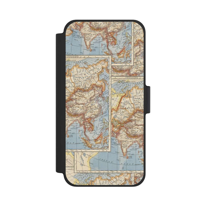 iPhone 12 mini NIVOflip World Map Vintage