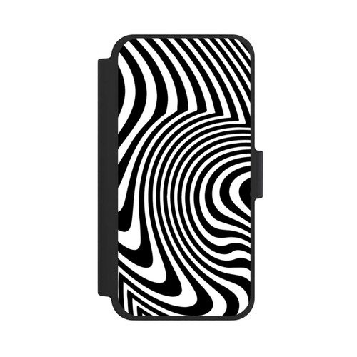 Apple iPhone 12 mini NIVOflip Black and White Waves