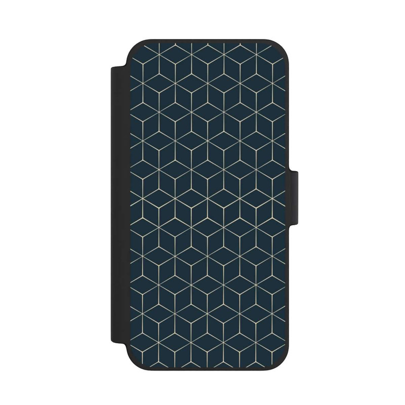 iPhone 12 mini NIVOflip Klassiker mit Sechseckmuster