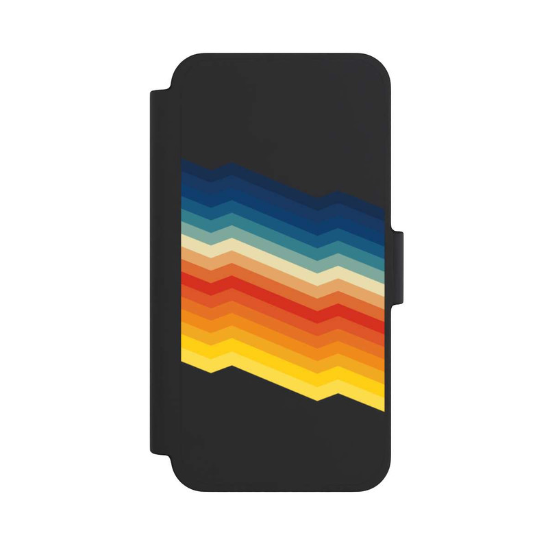 iPhone 12 mini NIVOflip Abstrakter Regenbogen