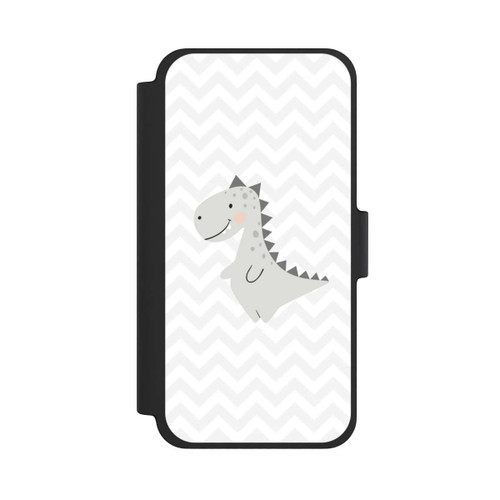 Apple iPhone 12 mini NIVOflip Grauer Dino