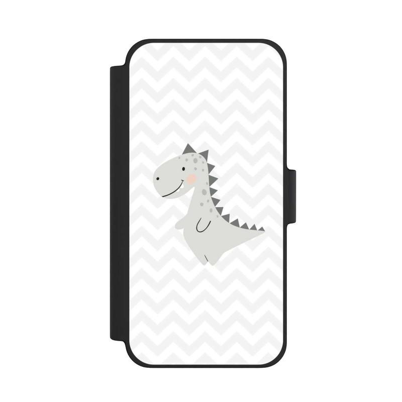 iPhone 12 mini NIVOflip Dino gris