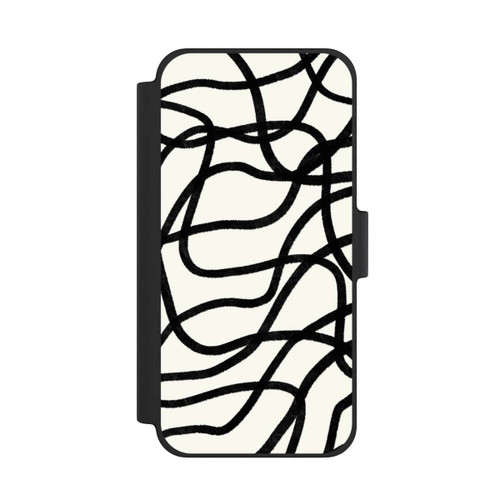 Apple iPhone 12 mini NIVOflip Schwarze Linien